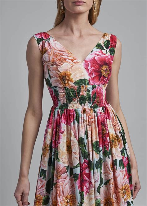 dolce gabbana floral print dress|dolce and gabbana floral print dress.